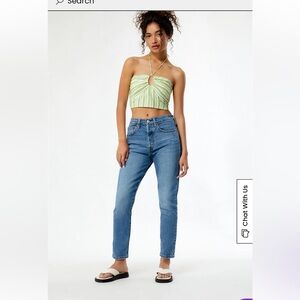 ❌SOLD❌ Levi's 501 Skinny Jeans! Gorgeous Medium Indigo color! Size 24